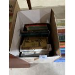 Four boxes of books