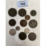 A collection of English coinage
