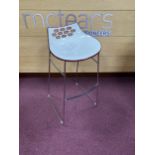 A PAIR OF CALLIGARIS JAM BAR STOOLS