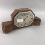 AN ELLIOTT MAHOGANY MANTEL CLOCK