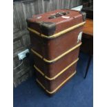 A VINTAGE TRAVEL TRUNK