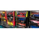 A LOT OF MODEL VEHICLES