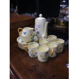 A CROWN STAFFORDSHIRE COFFEE SERVICE