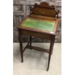 A MAHOGANY WRITING DESK