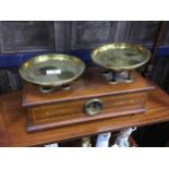 A SET OF W&T AVERY OF BIRMINGHAM SCALES
