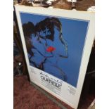 AN ANDY WARHOL 'QUERELLE' REPRODUCTION FILM POSTER