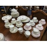 A COLCLOUGH 'HEDGEROW' PART TEA SERVICE AND OTHER TEA AND DINNER WARE