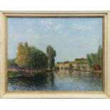 AN UNTITLED PRINT BY ALFRED SISLEY