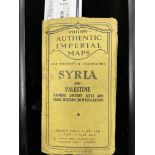 A PHILIPS AUTHENTIC IMPERIAL MAPS - SYRIA AND PALESTINE