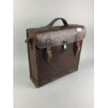 A VINTAGE MOTORBIKE PANNIER