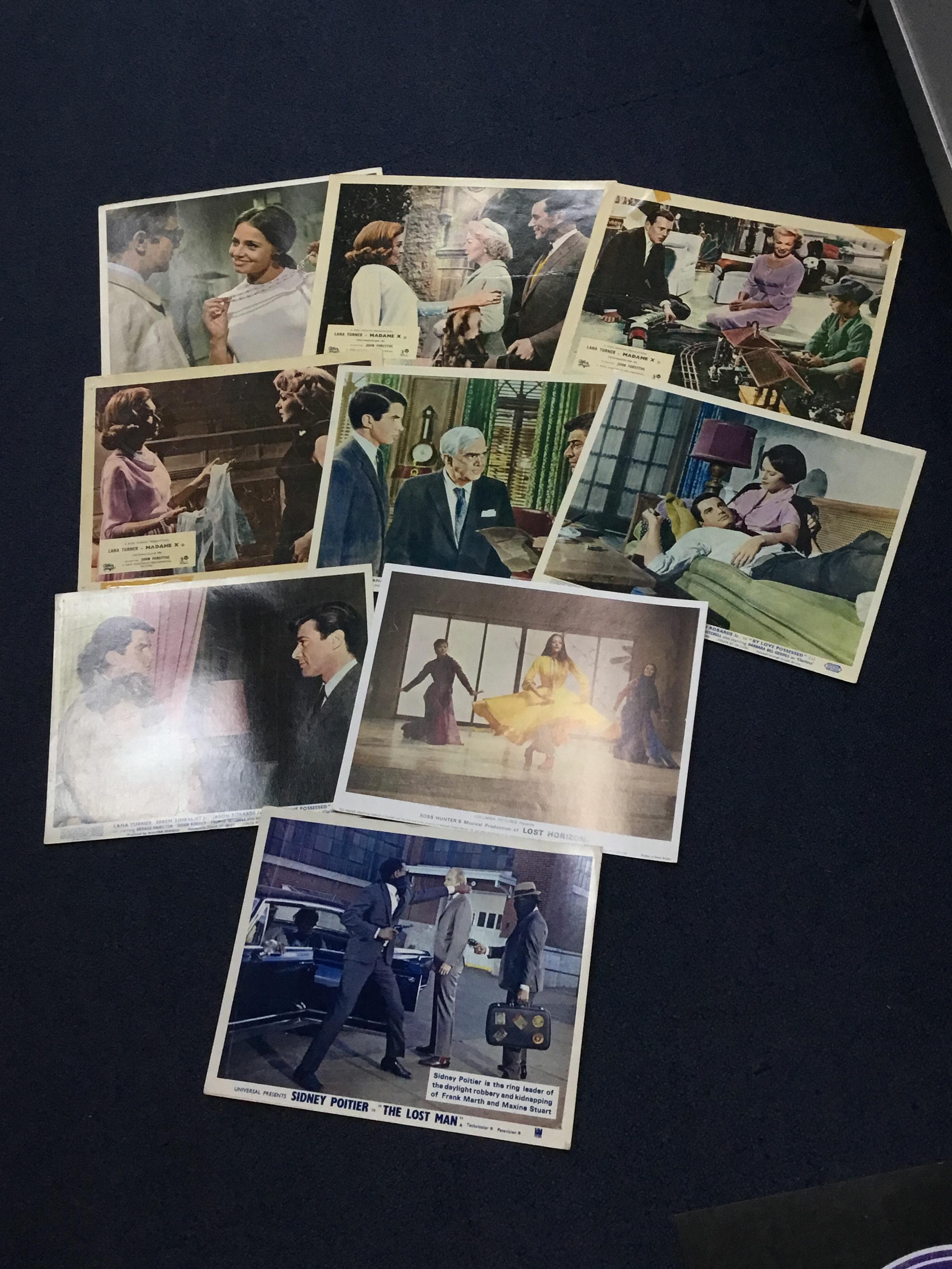 A LOT OF FILM LOBBY CARDS