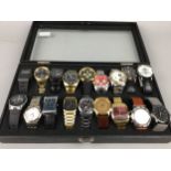 A LOT OF VARIOUS WATCHES