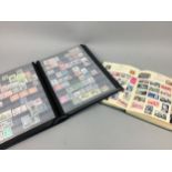 A LOT OF SEVEN ALBUMS OF VARIOUS STAMPS