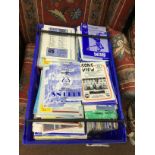 A LOT OF FOOTBALL PROGRAMMES