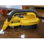 A DEWALT HEAVY DUTY CORDLESS WET/DRY VACCUM AND OTHER TOOLS