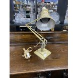 A VINTAGE ANGLE POISE DESK LAMP