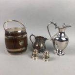 A LARGE COLLECTION OF SILVER PLATED WARE