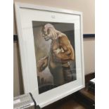 A PRINT AFTER PETER HOWSON