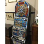 A SPIN TO WIN £25 JACKPOT CASINO CABINET FRUIT MACHINE