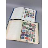 A COLLECTION OF STAMP ALBUMS