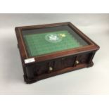 COIN COLLECTORS DISPLAY CASE