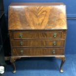 A MAHOGANY BUREAU