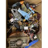 A LOT OF VINTAGE MODEL TOYS