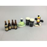 AMENDMENT: TWO GUINNESS FIGURES, ALONG WITH OTHER GUINNESS MEMORABILIA