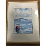 A LOT OF FRAMED PRINTS INCLUDING PICTURES OF SHIPS