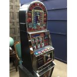 A DEAL OR NO DEAL VINTAGE CASINO CABINET X0X £25 JACKPOT FRUIT MACHINE