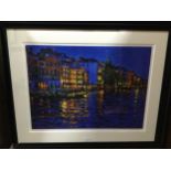 VENICE V, A FRAMED PRINT BY JOHN MACKIE