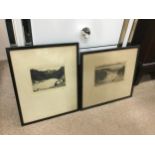 A GROUP OF FRAMED PRINTS AND PICTURES