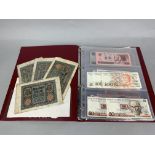 A COLLECTION OF FOREIGN BANKNOTES
