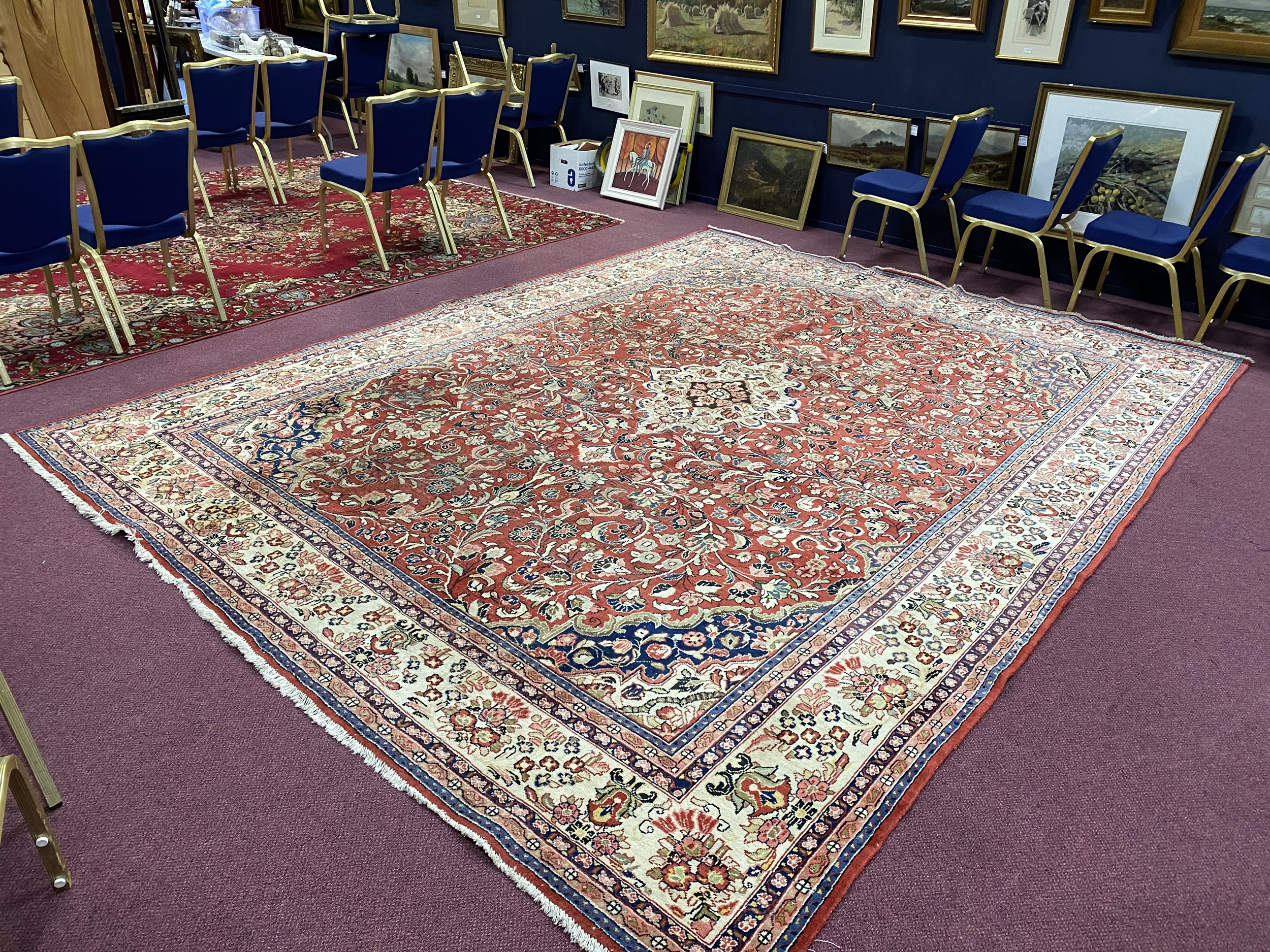 A MIDDLE EASTERN CARPET