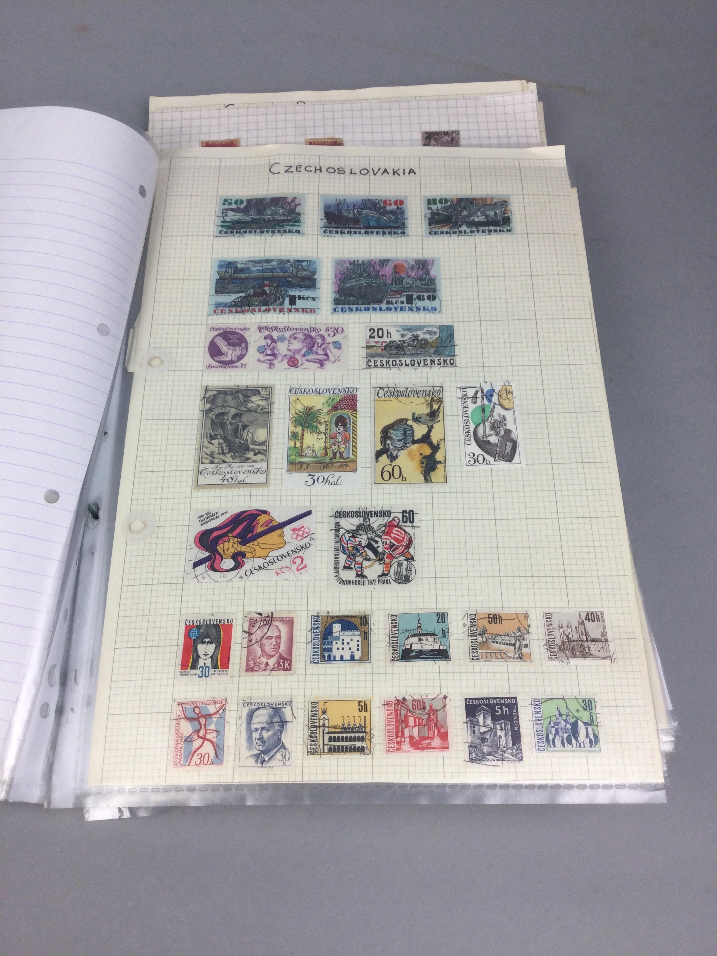 A COLLECTION OF BRITISH AND WORLD STAMPS - Image 3 of 5