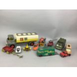 A LOT OF VINTAGE TOY CARS