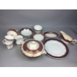 A LOT OF VARIOUS TEA AND DINNER WARE