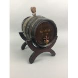 AN OAK SPIRIT BARREL