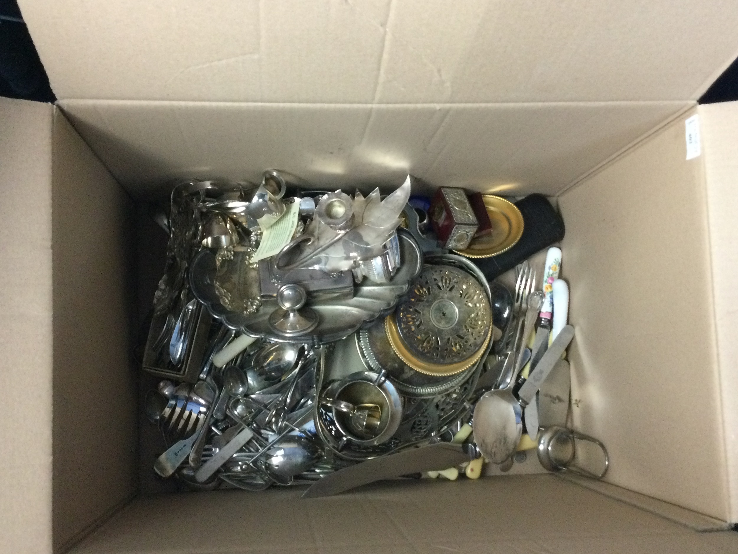 A LOT OF SILVER PLATED WARE - Image 2 of 2