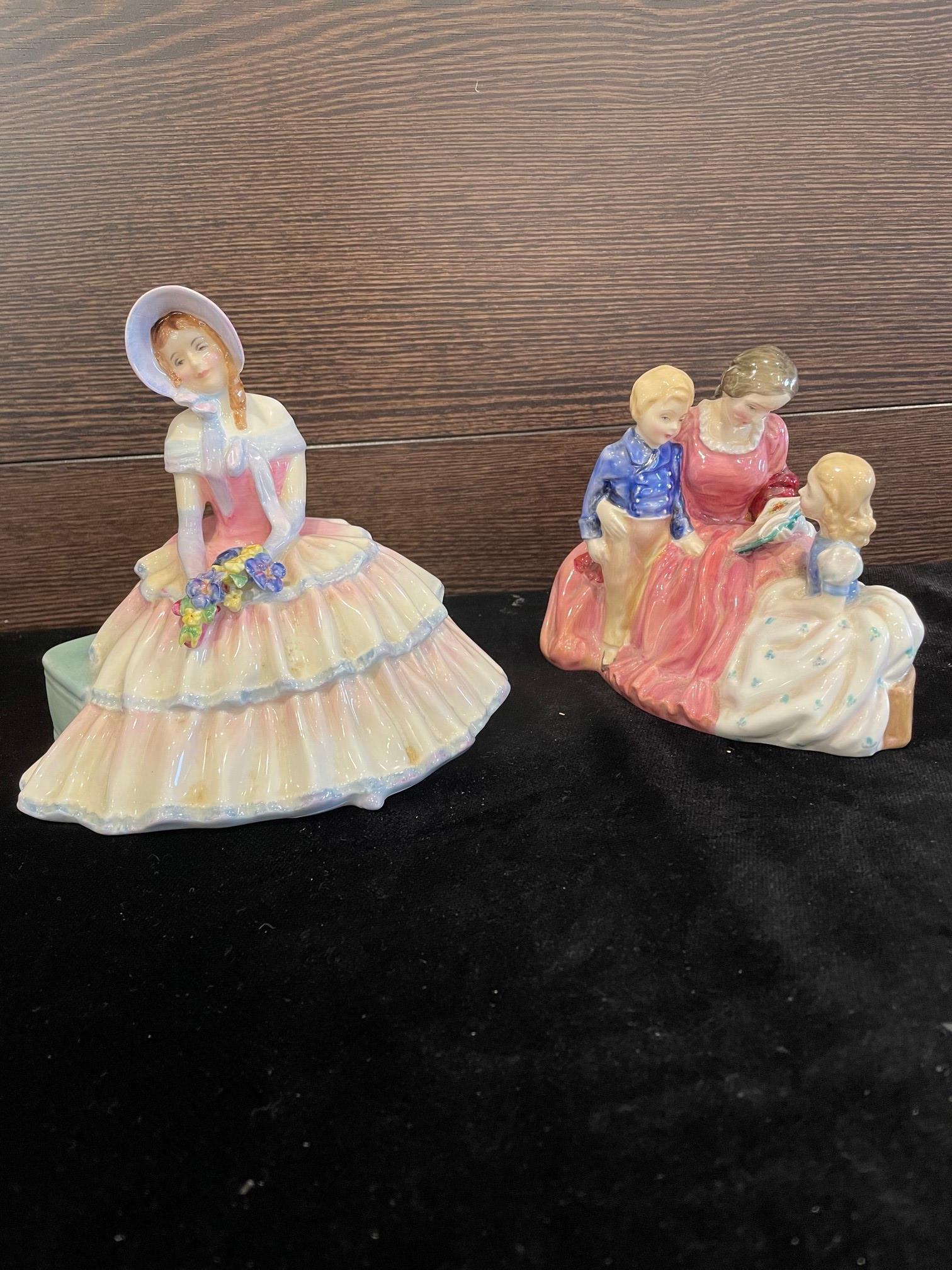 A LOT OF ROYAL DOULTON FIGURES - Image 2 of 2