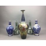 A DOULTON LAMBETH VASE AND OTHER CERAMICS