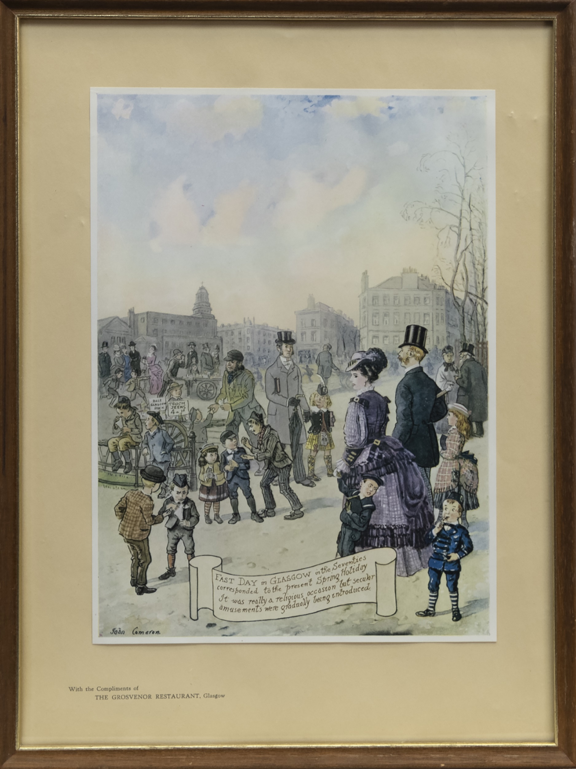 PRINTS OF GLASGOW BY JOHN CAMERON - Image 2 of 4