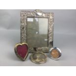 A LOT OF FOUR SILVER PHOTOGRAPH FRAMES