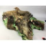 A WILD BOAR SKIN