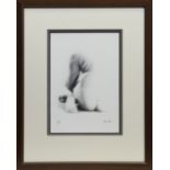 NUDE STUDY, A PRINT BY LEE STEWART