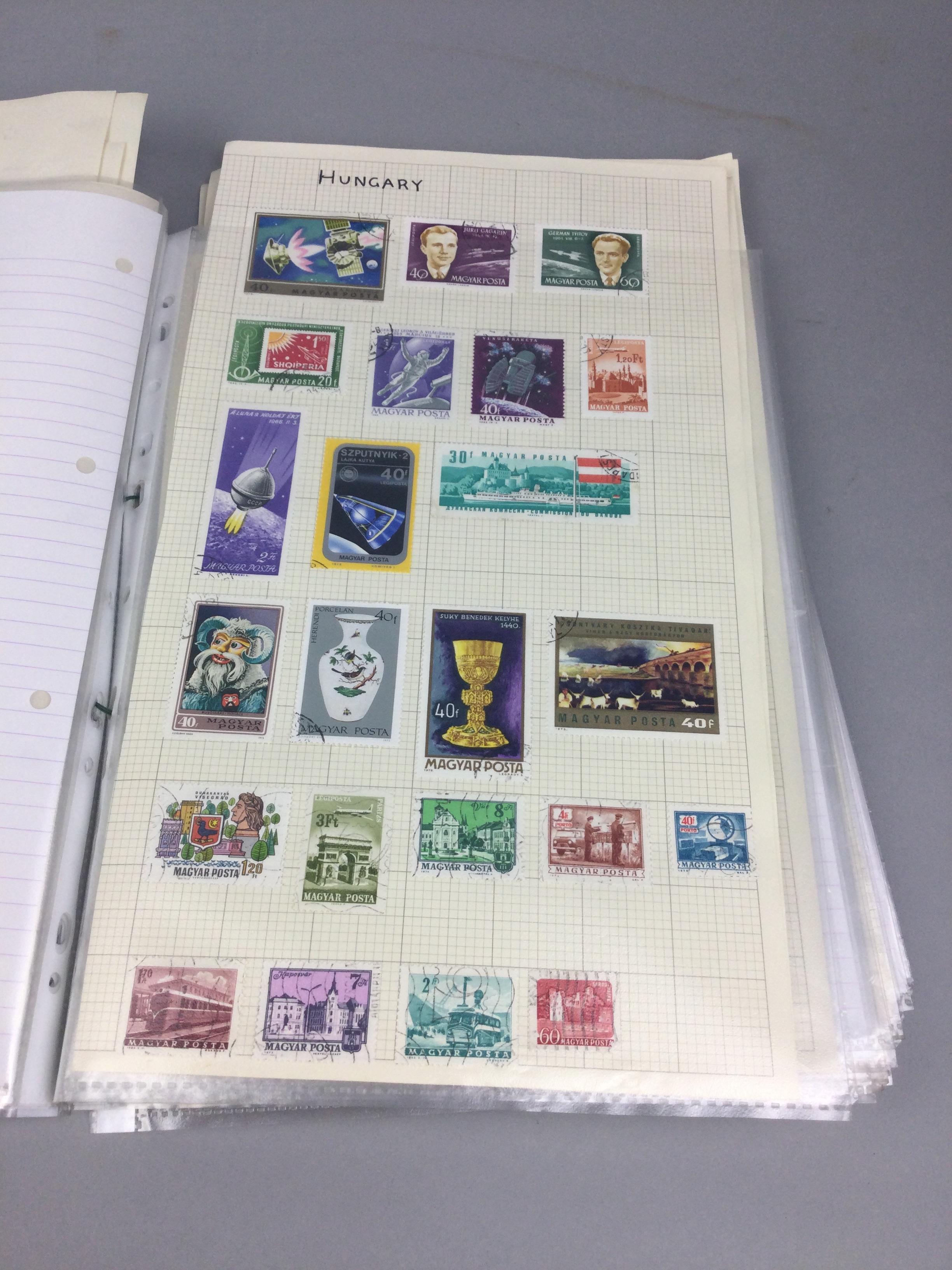 A COLLECTION OF BRITISH AND WORLD STAMPS - Image 4 of 5