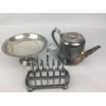 A COLLECTION OF SILVER PLATED TABLE WARE