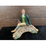 A ROYAL DOULTON FIGURE OF 'ROBERT BURNS'