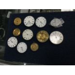 A COLLECTION OF POCKET WATCH MOVEMENTS