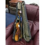 A 20TH CENTURY VIOLIN IN CASE